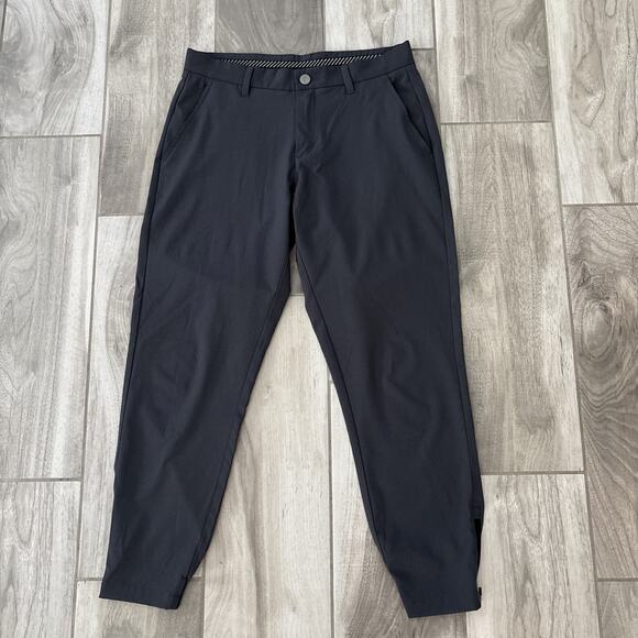 Primo Performance Jogger Pant Mens 30 Short Tapered Fit Gray Pants Zip Ankle - Picture 1 of 14